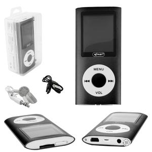 Mp4 Player Com Visor e Entrada SD Card Preto Knup KP-4007 KP-4007 KNUP