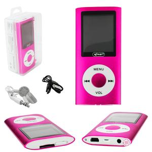 Mp4 Player Com Visor e Entrada SD Card Rosa Knup KP-4007 KP-4007 KNUP