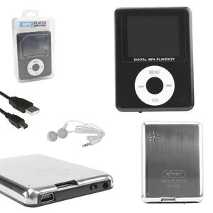 Mp4 Player Com Visor e Entrada SD Card Preto KNUP KP-4006 KP-4006 KNUP