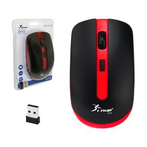 Mouse Optico Sem Fio Wireless 2.4Ghz Vermelho G15 KNUP KNUP
