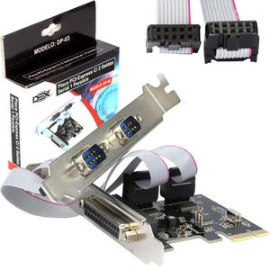 Placa Pci Express Com 2 Seriais E 1 Paralela Dp-03 DP-03 DEX