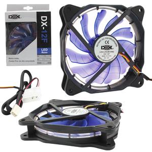 Cooler Fan 120Mm Com Led Azul Dx-12F DX-12F DEX