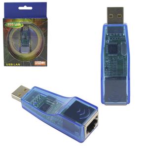 Adaptador Placa De Rede USB Externa para Rj45 10/100 Rj45 GENERICO