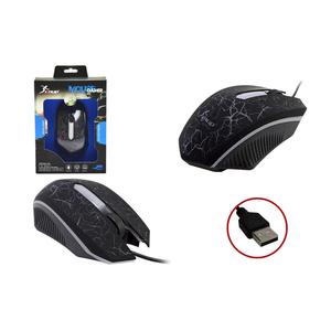 Mouse Gamer Conexão Usb 2.0 Resolução De 1600 Dpi Preto Kp-V14 KP-V14 KNUP