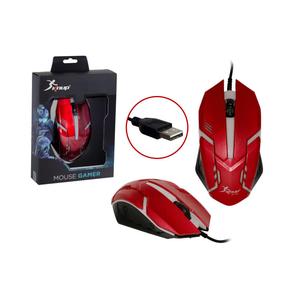 Mouse Gamer 1600 dpi 3 Botões Vermelho Knup KP-V15 KP-V15 KNUP