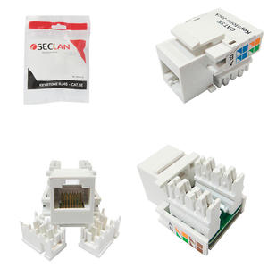 Keystone Jack Cat5E Rj45 Branco WT-2001C/W SECCON