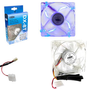 Cooler Fan 80Mm Com Led Azul DX-8T DX-8T DEX