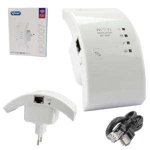 Repetidor e Amplificador de Sinal Wifi 300Mbps Branco Com ANATEL KP-3007 KNUP