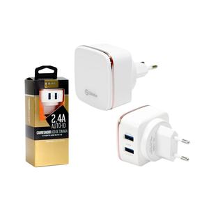 Carregador para Tomada USB 2 Porta USB 2.4A Shinka SH-AC66 SH-AC66 SHINKA