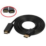 Cabo Displayport Para HDMI Macho 3 Metros Preto DISPLAYPORT DISPLAYPORT GENERICO