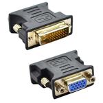 Adaptador DVI Macho Para VGA Fêmea 24+1 OEM EMENDA EMENDA GENERICO