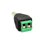 Conector De Alimentação P4 Macho Com Borne Kre Para Cftv - Oem BORNE P4 BORNE P4 GENERICO