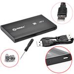 Case 2.5 Hd Sata Usb 2.0 e 3,0 Para Pc E Notebook SHINKA SH-CS-2.5-2.0 SHINKA