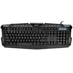 Teclado Gamer Multimídia Led EXBOM BK-G35 BK-G35 EXBOM