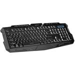 Teclado Gamer Multimídia Led EXBOM BK-G35 BK-G35 EXBOM