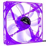 Cooler Fan 12x12 Para Gabinete 120mm Luz Neon Roxo DX-12L DX-12L DEX