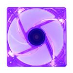 Cooler Fan 12x12 Para Gabinete 120mm Luz Neon Roxo DX-12L DX-12L DEX