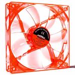 Cooler Fan 12x12 Para Gabinete 120mm Luz Neon Vermelha DX-12L DX-12L DEX