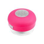Caixa De Som 3W Bluetooth Á Prova D'água Rosa LT-3006 GENERICO