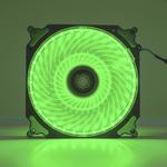 Cooler Fan 120Mm 32 Leds Verde Extra Forte DX-12H DX-12H DEX