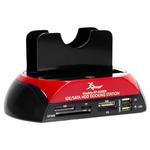 Dock Station para HD Sata e IDE 2.5 e 3.5 Leitor De SdCard USB 2.0 KP-HD819 KNUP KP-HD819 KNUP