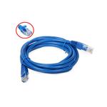 Cabo De Rede Patch Cord Rj-45 Cat5 5 Metros Azul CR50 SECCON CY-PC5.0M-5-BL CY-PC5.0M-5-BL SECCON