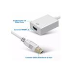 Cabo conversor USB 3.0 Para Hdmi USB PARA HDMI GENERICO