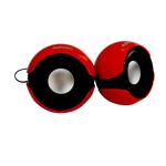 Caixa De Som Potencia 5W Plug De Audio P2 Vermelho E Preto CS-68 EXBOM CS-68 EXBOM