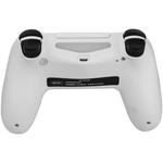 Controle Para Ps4 Com Fio Branco KP-4028 KP-4028 KNUP