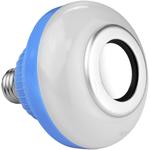 Lâmpada Led Music Bluetooth 7W Caixa De Som Com Controle Cl-676 Azul CL-676 GENERICO