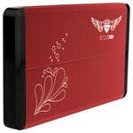 Case Gaveta HD Sata Externo 2.5 USB 3.0 Notebook Vermelho case GENERICO