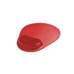 Mouse Pad Com Apoio Em Gel Vermelho GLOBAL GLOBAL TIME