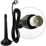Tv Portátil Led Monitor Tv Digital 9 Pol Micro Sd Com Antena MTM-909 TOMATE