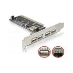 Placa PCI 480mbps com 5 portas USB 2.0 DP-52 DEX DP-52 DEX