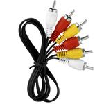 Hub Rca 3 Entradas 1 Saida XTRAD XT-5029 XT-5029 XTRAD