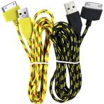 Cabo USB Lightning 30 Pinos para Iphone 3 e 4 2 Metros Colorido OEM IPHONE GENERICO