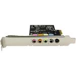 Placa De Som PCI-Express Com 5 Canais DP-65 DEX DP-65 DEX