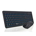 Teclado E Mouse Wireless 2.4 Ghz Anatel KP-2012 KNUP