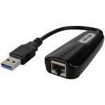 Adaptador USB 3.0 Para Rj45 10/100Mbps Preto KNUP KP-T86 KP-T86 KNUP