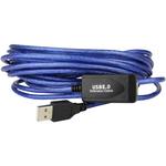 Cabo Extensor USB 2.0 Macho para Femea 10 Metros XTRAD XT-2071 XT-2071 XTRAD