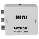 Conversor De Vídeo Composto Rca Av Para Hdmi Av2 Hdmi LELONG LE-4122 LE-4122 lelong