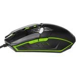 Mouse Gamer 2400 dpi 6 Botões Com Led Verde Knup KP-V22 KP-V22 KNUP