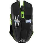 Mouse Gamer 2400 dpi 6 Botões Com Led Verde Knup KP-V22 KP-V22 KNUP