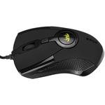 Mouse Gamer Skeleton 2400 Dpi 6 Botões Preto Knup Kp-v21 KP-V21 KNUP