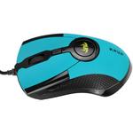 Mouse Gamer Skeleton 2400 Dpi 6 Botões Azul Knup Kp-v21 KP-V21 KNUP