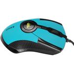 Mouse Gamer Skeleton 2400 Dpi 6 Botões Azul Knup Kp-v21 KP-V21 KNUP