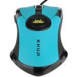 Mouse Gamer Skeleton 2400 Dpi 6 Botões Azul Knup Kp-v21 KP-V21 KNUP