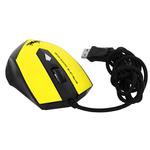 Mouse Gamer 2400 Dpi 6 Botões Amarelo Knup KP-V23 KP-V23 KNUP