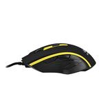 Mouse Gamer 2400 Dpi 6 Botões Amarelo Knup KP-V24 KP-V24 KNUP