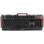 Kit Teclado E Mouse Gamer Semi Mecânico Led Preto BK-G3000 BK-G3000 EXBOM